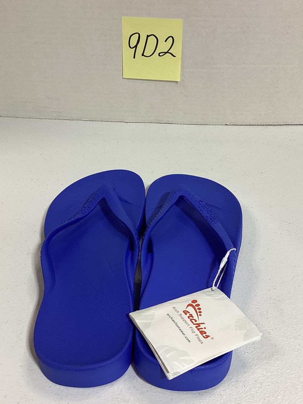 Archie’s Men's Blue Flip-Flop Sandals - Casual Beach Thongs